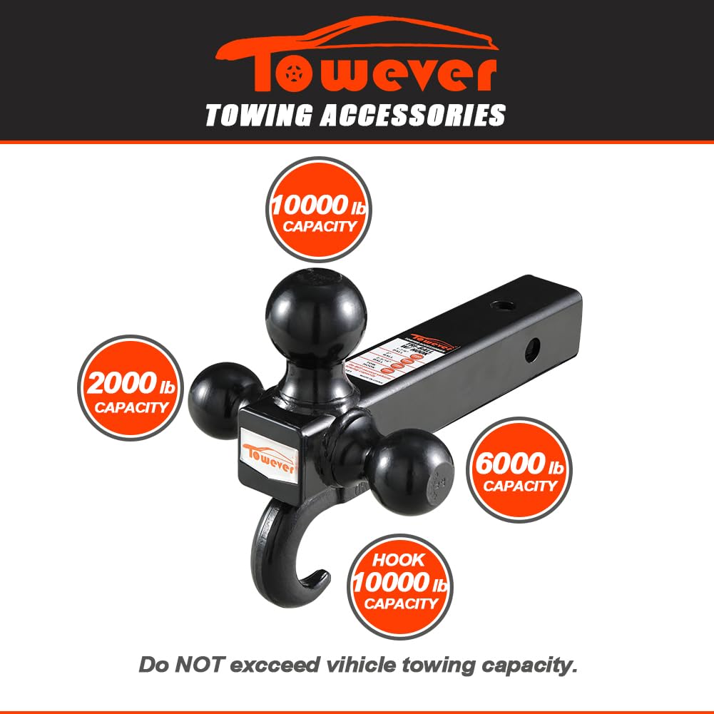Amazon.co.jp: Towever トレーラーヒッチ 2インチ ボールヒッチ フック Amazon.co.jp: Towever トレーラーヒッチ 2インチ ボールヒッチ フック
